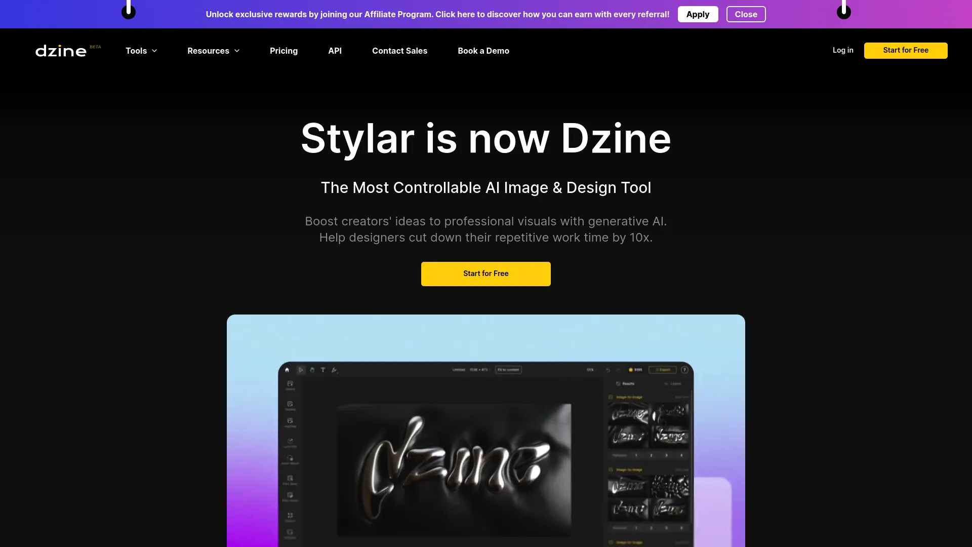 Dzine (formerly Stylar.ai)