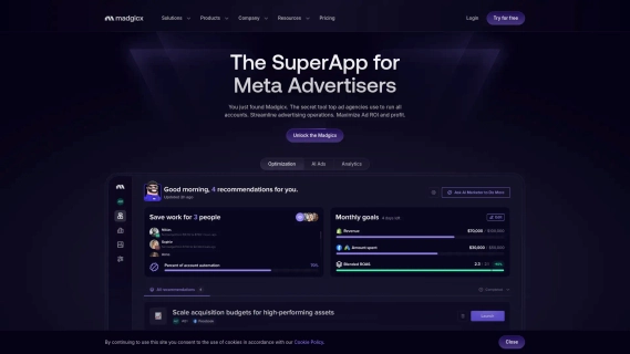 Madgicx - AI Marketing Tool