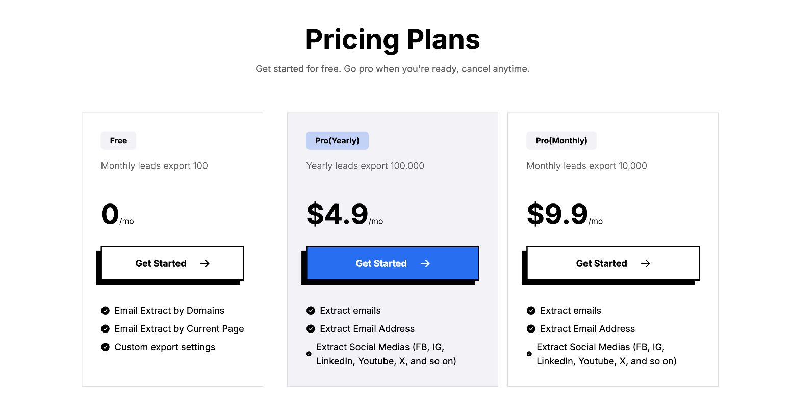 Email AI Extractor screenshot