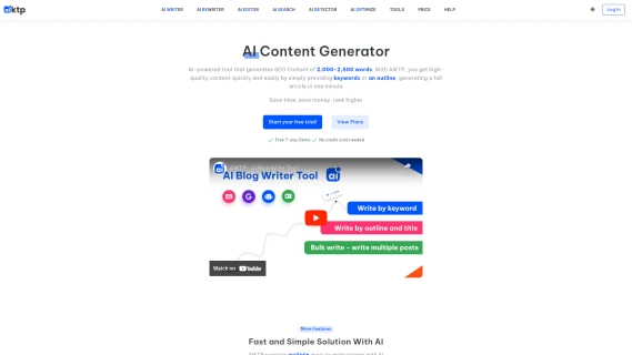 AIKTP: AI SEO Content Generator