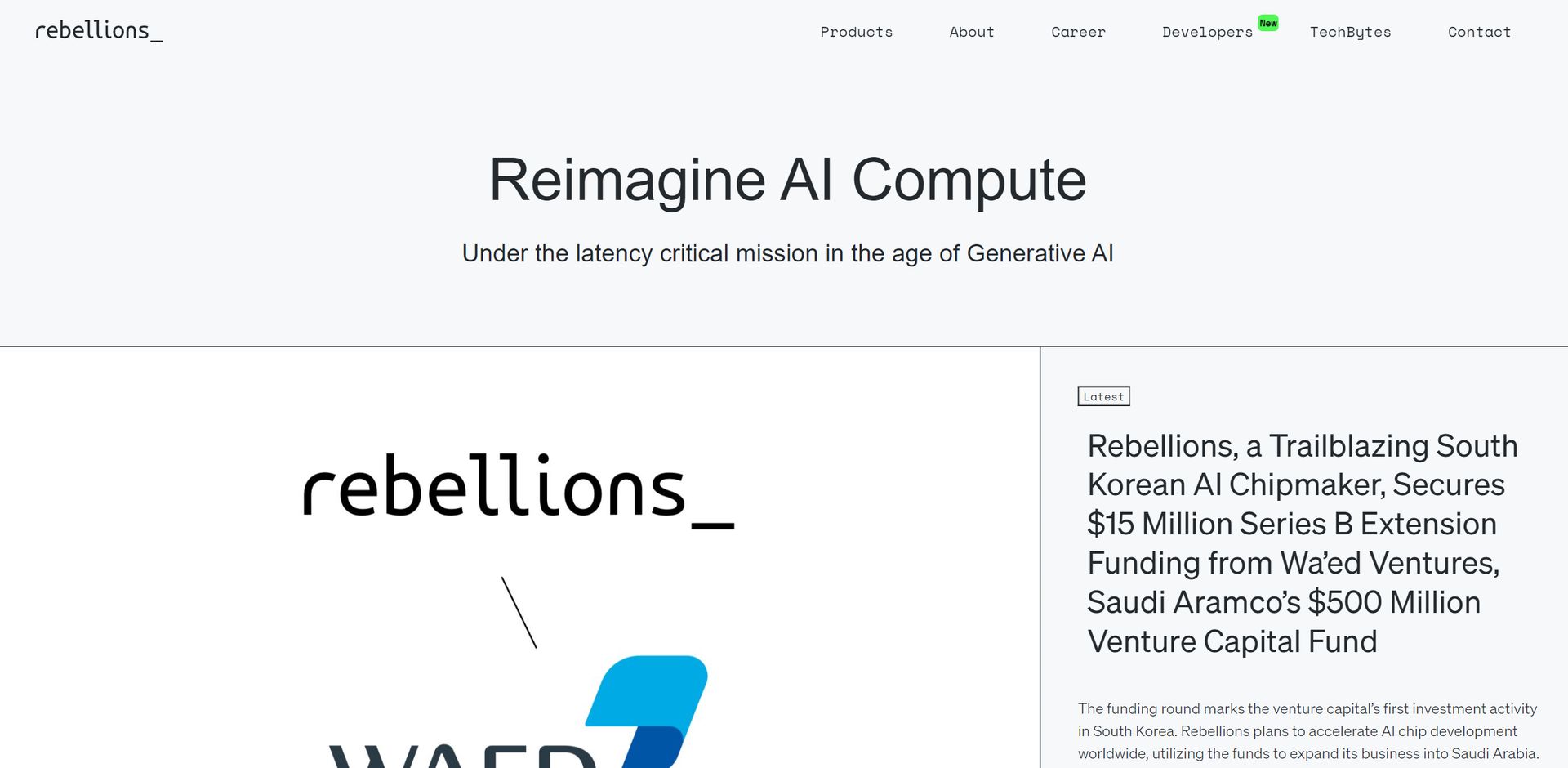 Rebellions.ai screenshot