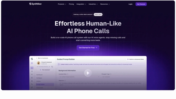 Synthflow : AI Phone Calling App