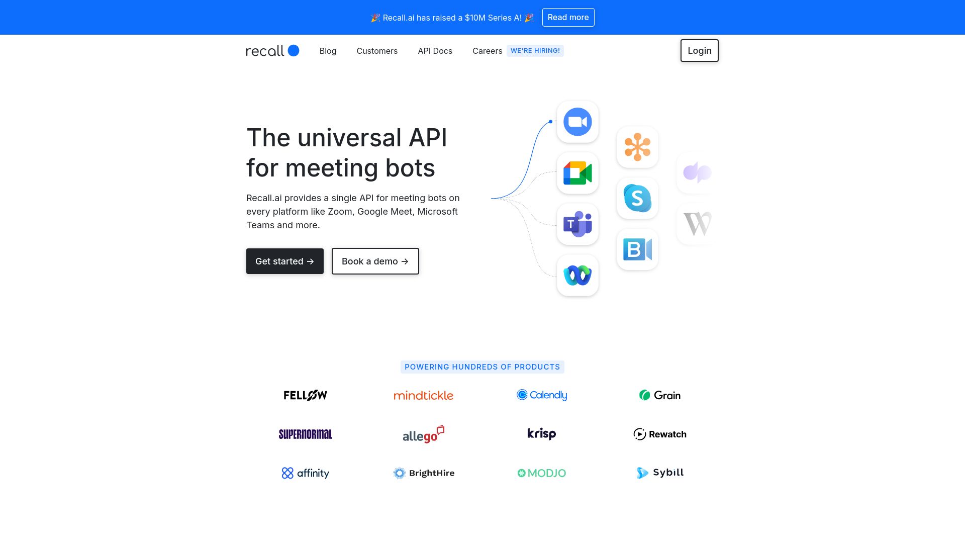 Recall.ai screenshot