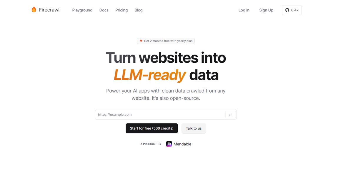 Firecrawl screenshot