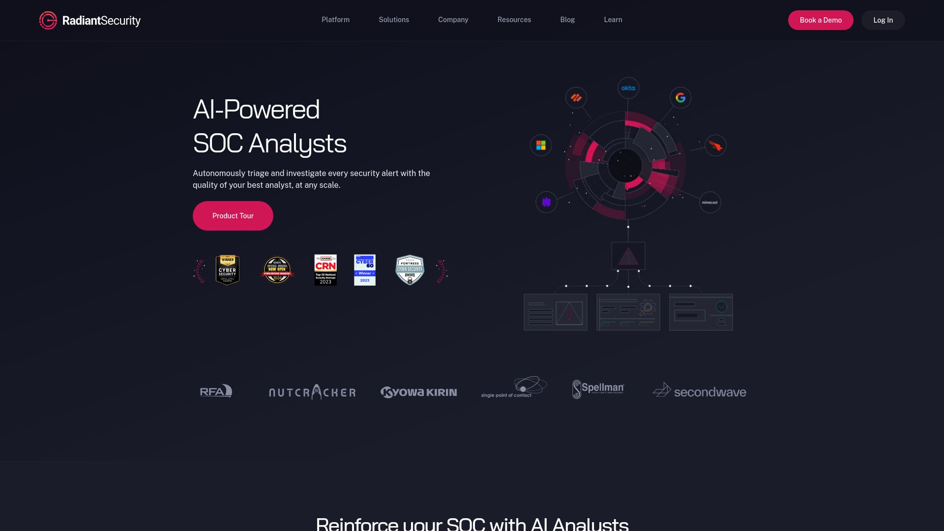 Radiant Security screenshot