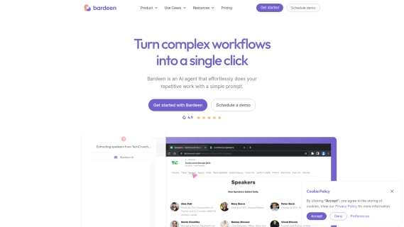 Bardeen AI: Workflow Task Automation Software