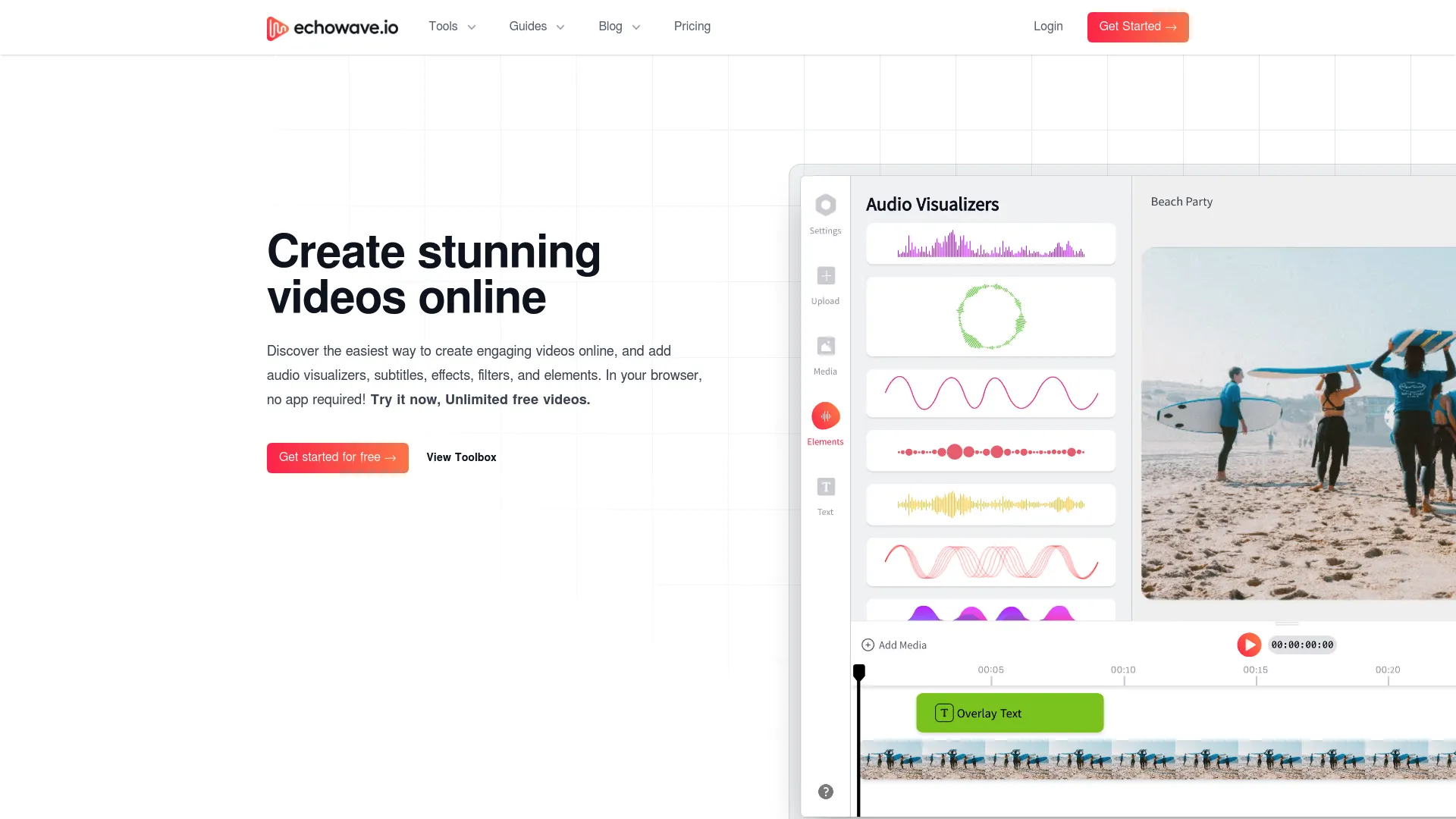 EchoWave - Transform Podcasts into Stunning Videos