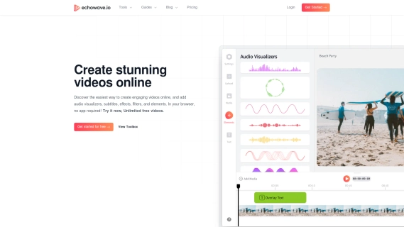 EchoWave - Transform Podcasts into Stunning Videos