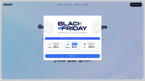 Crayo AI - Viral Video Creation