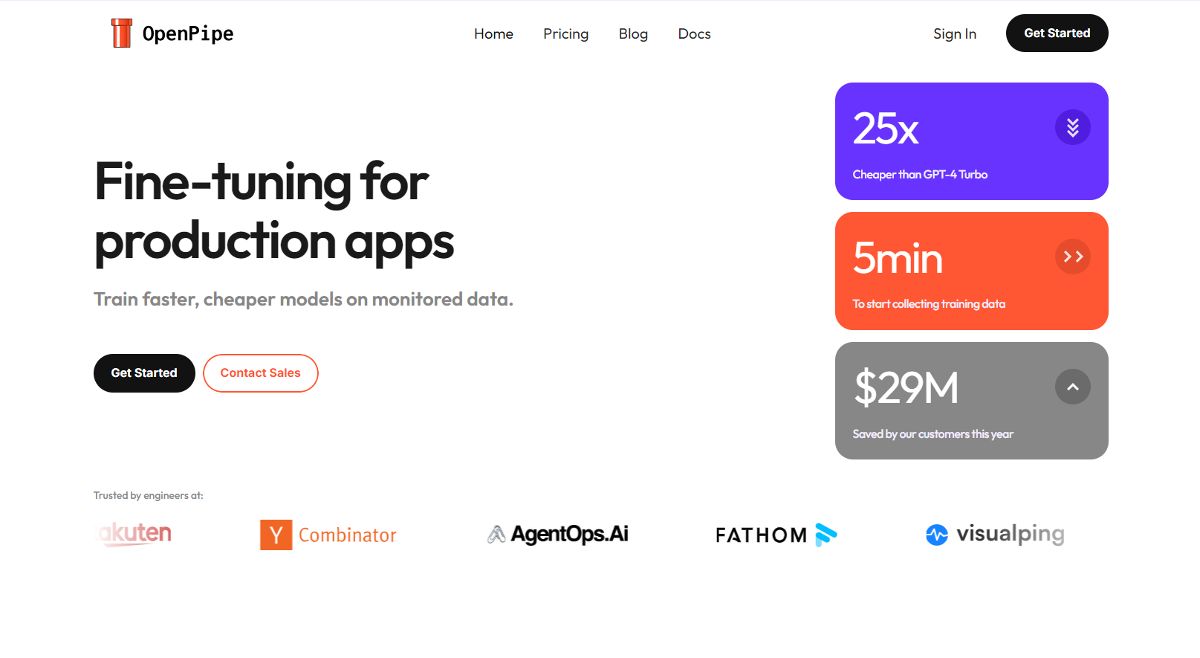 OpenPipe AI screenshot