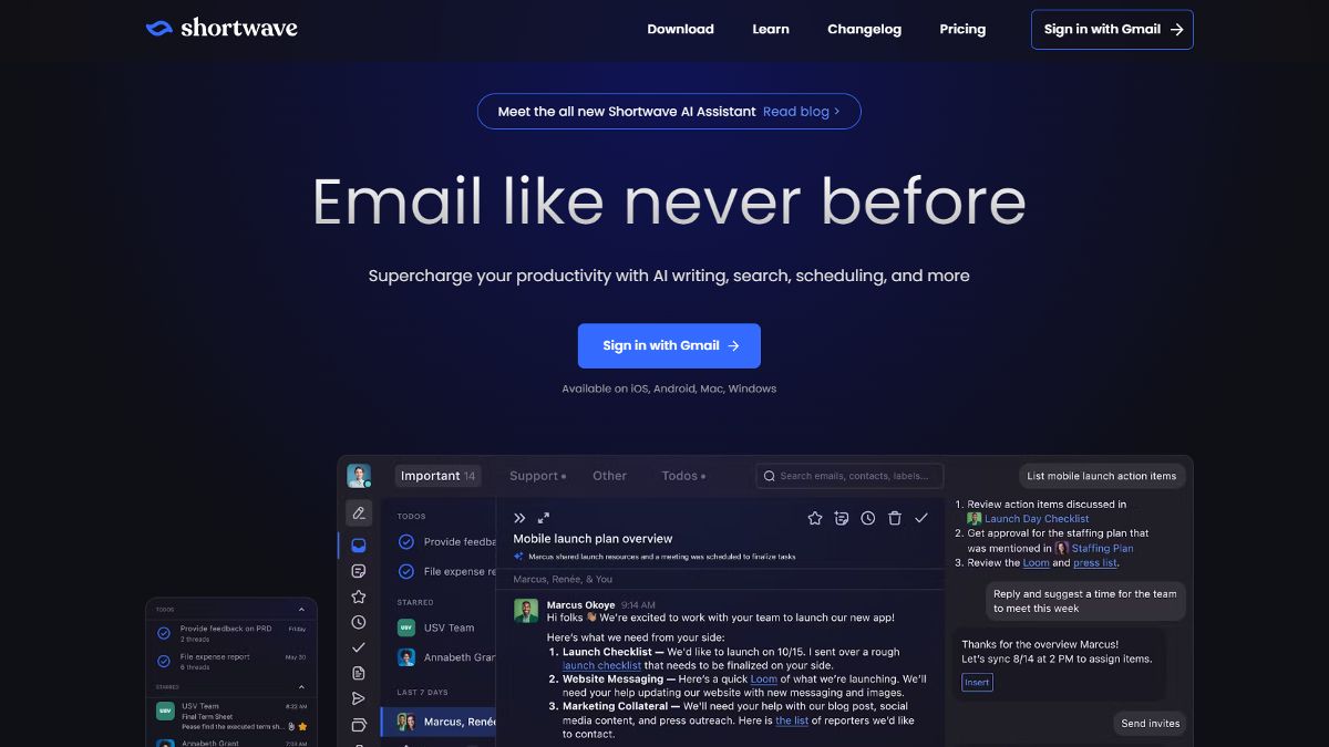 ShortWave screenshot