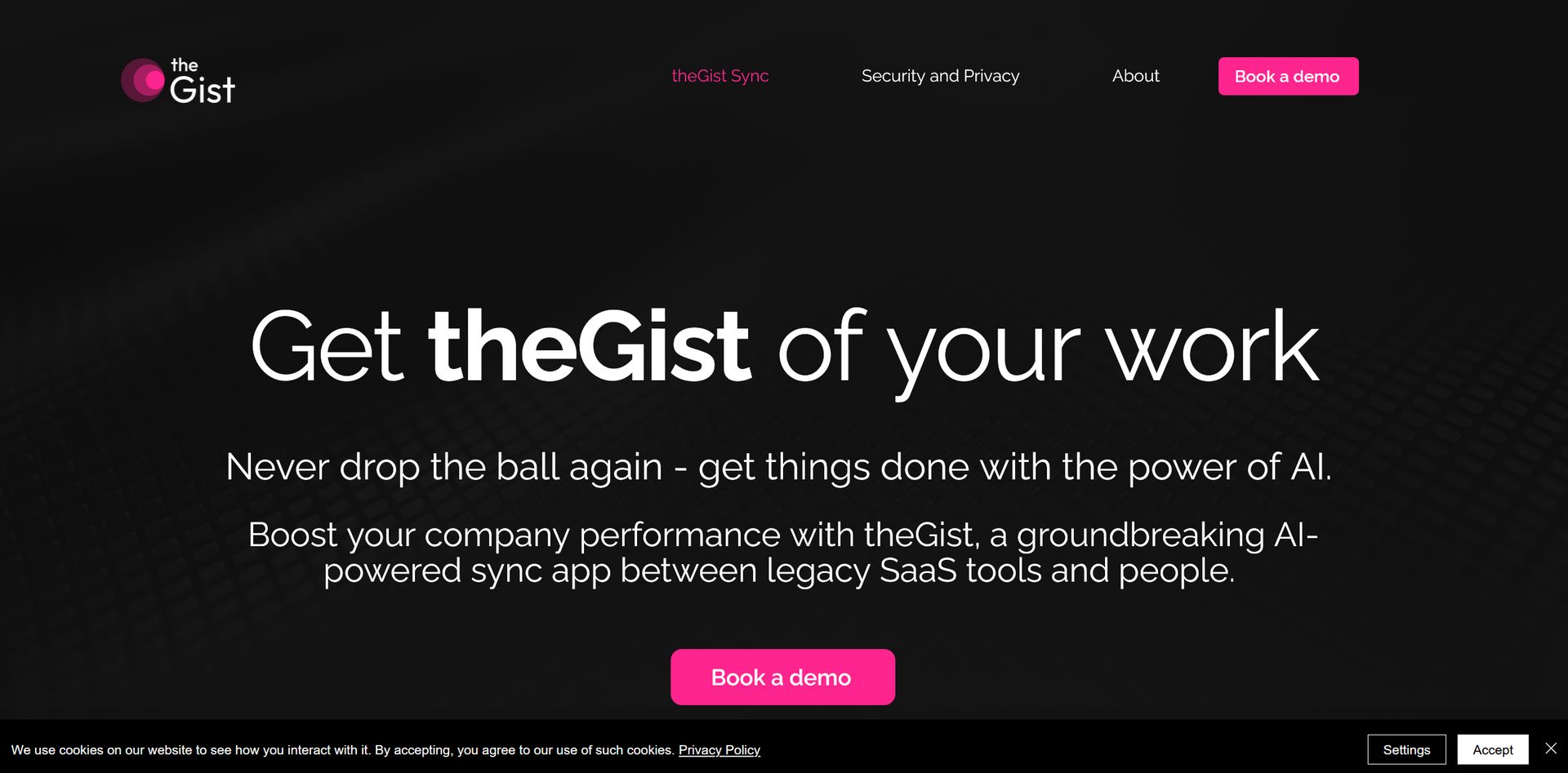 TheGist screenshot