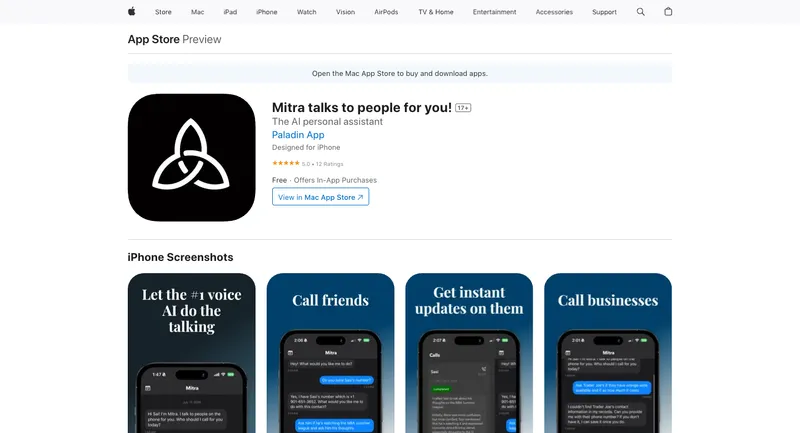Mitra - Call People with AI