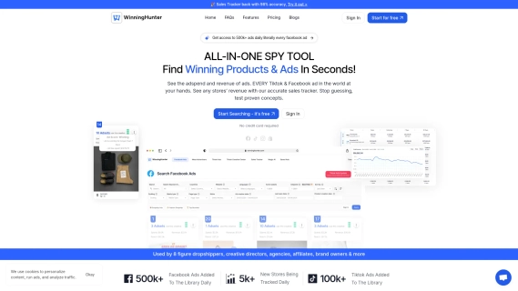 Winning Hunter - Ad Spy Tool